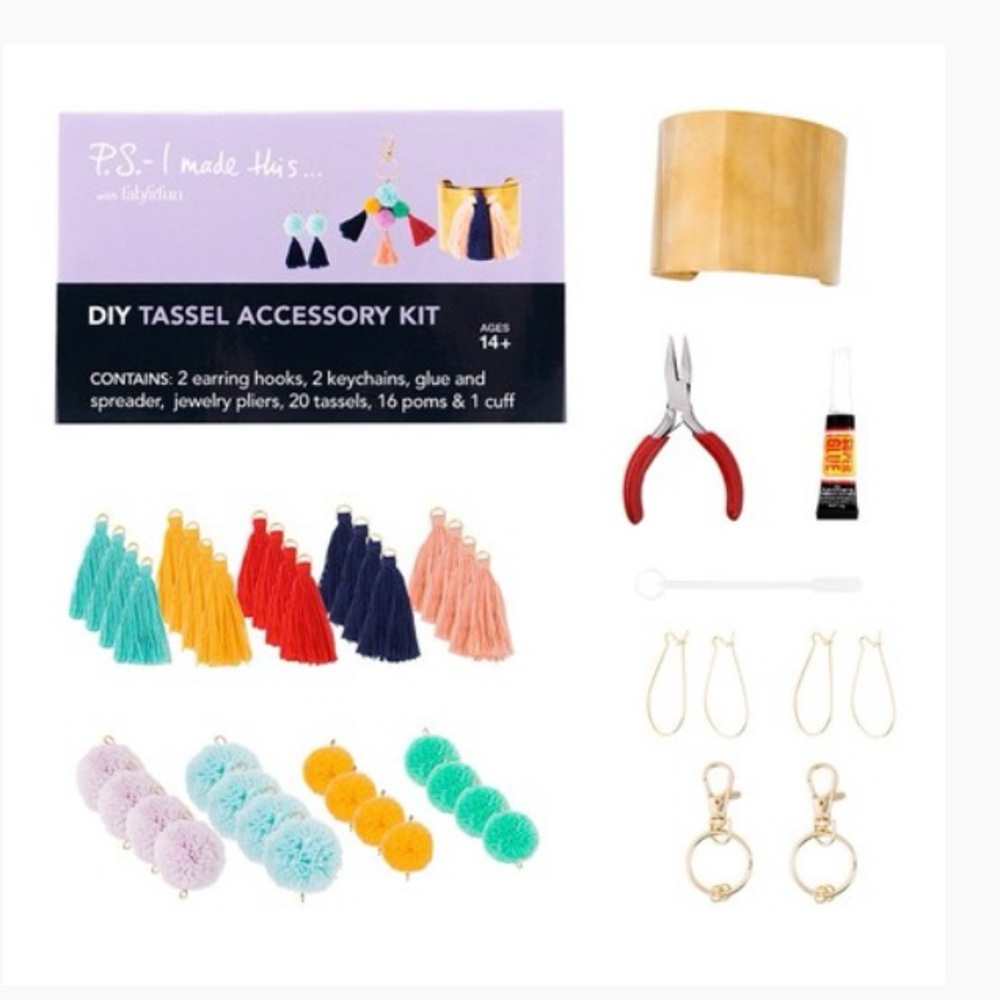P.S. I Made This Accessory Kit with Colorful Tassels